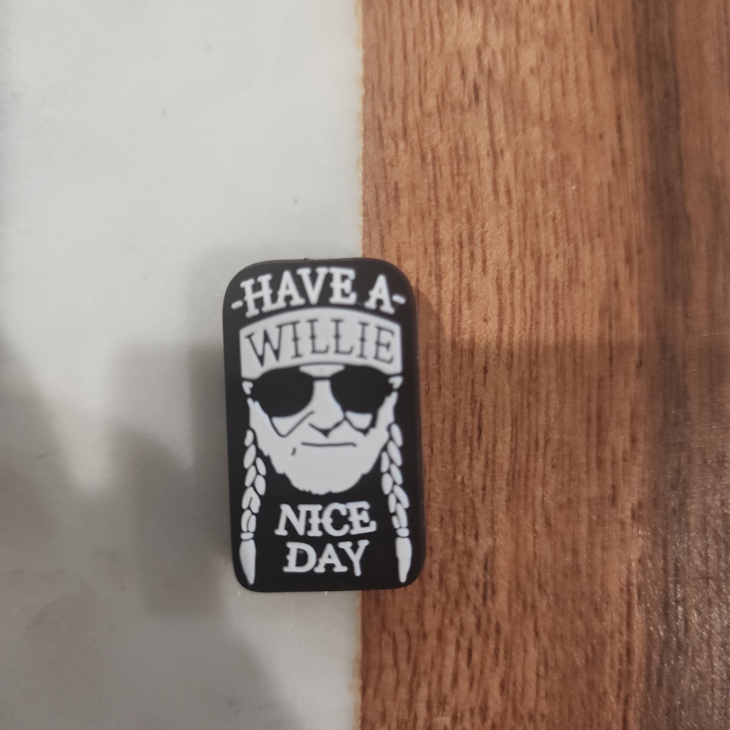 Have a willie nice day silicone focal bead singer