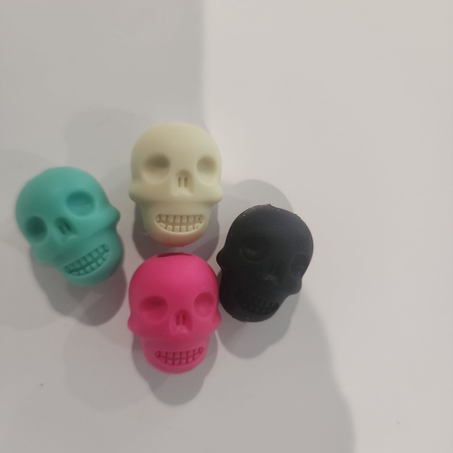 Skull planter beads silicone focal beads custom exclusive designs