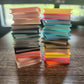 Stacked books silicone beads book