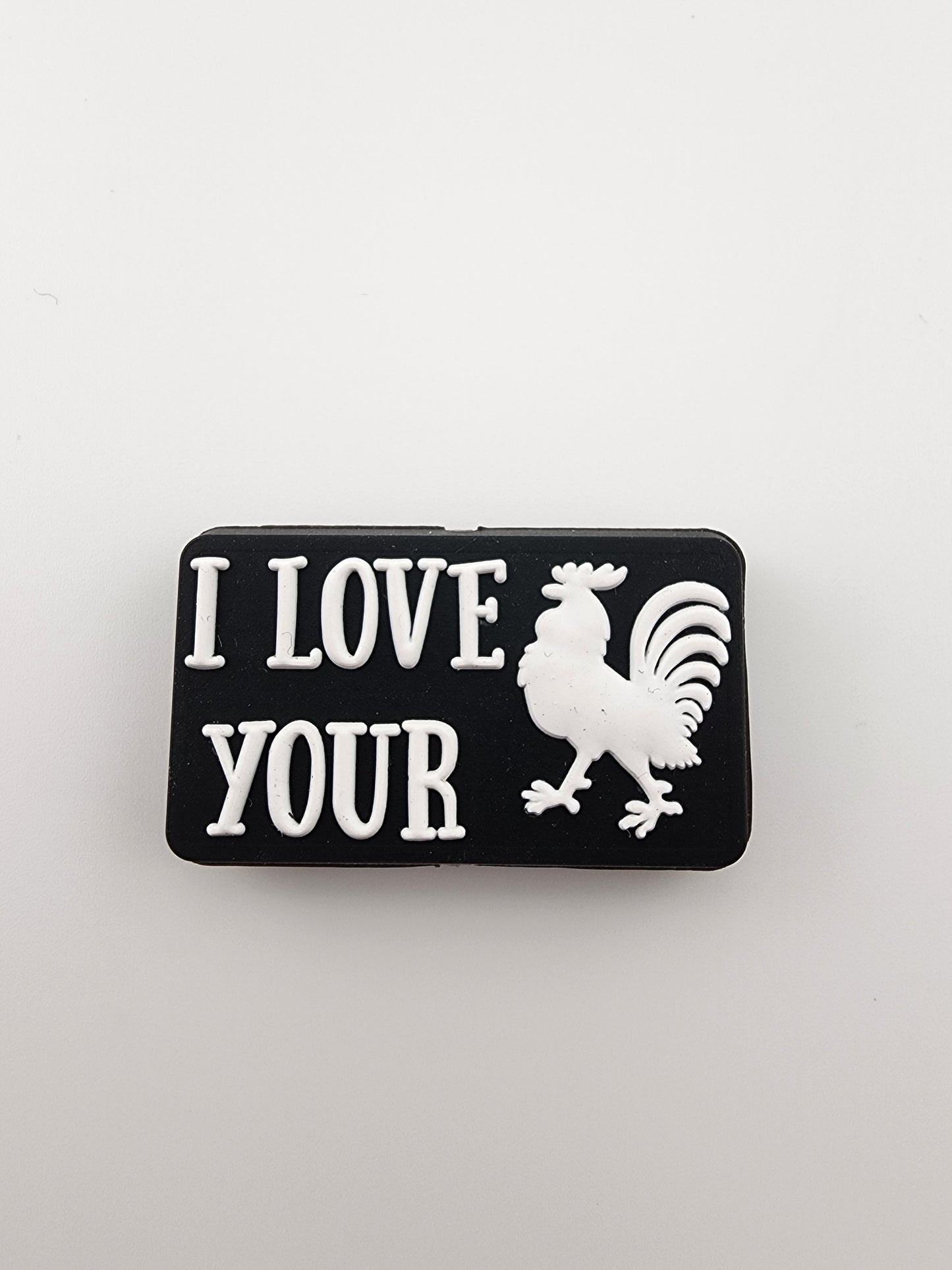 I love your cock custom silicone focal bead exclusive beads naughty NSFW
