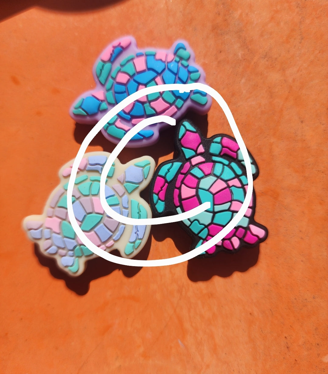 Sea turtle turtles beads new color CUSTOM COPYRIGHTED EXCLUSIVE BEAD pastel