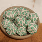 Teal concho western print exclusive silicone print beads
