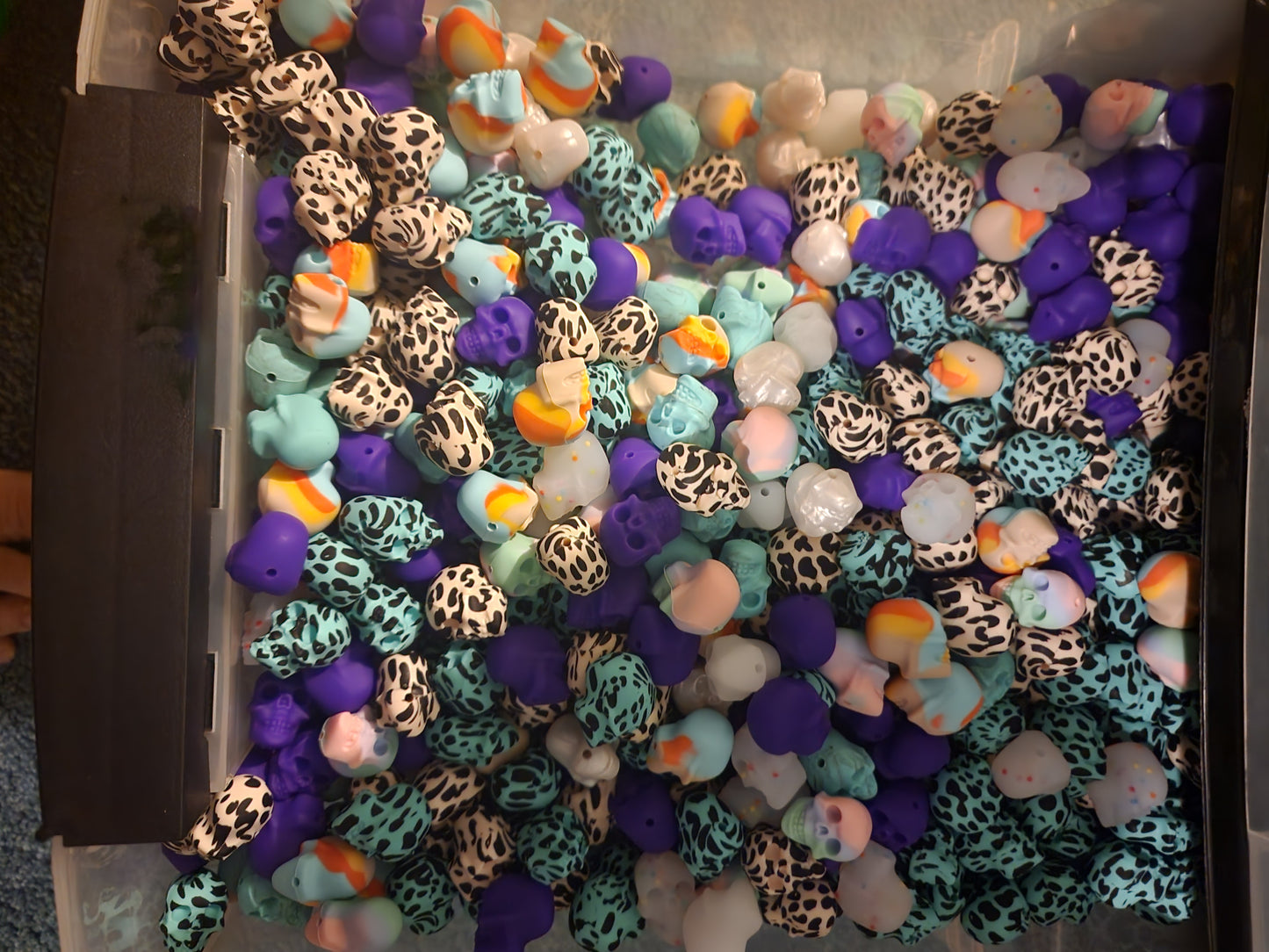 Grab bag 200 custom colored focals butterflies skulls cactus daisy