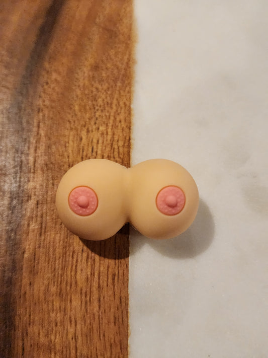 Boobies boobs after hours line save the tatas silicone bead