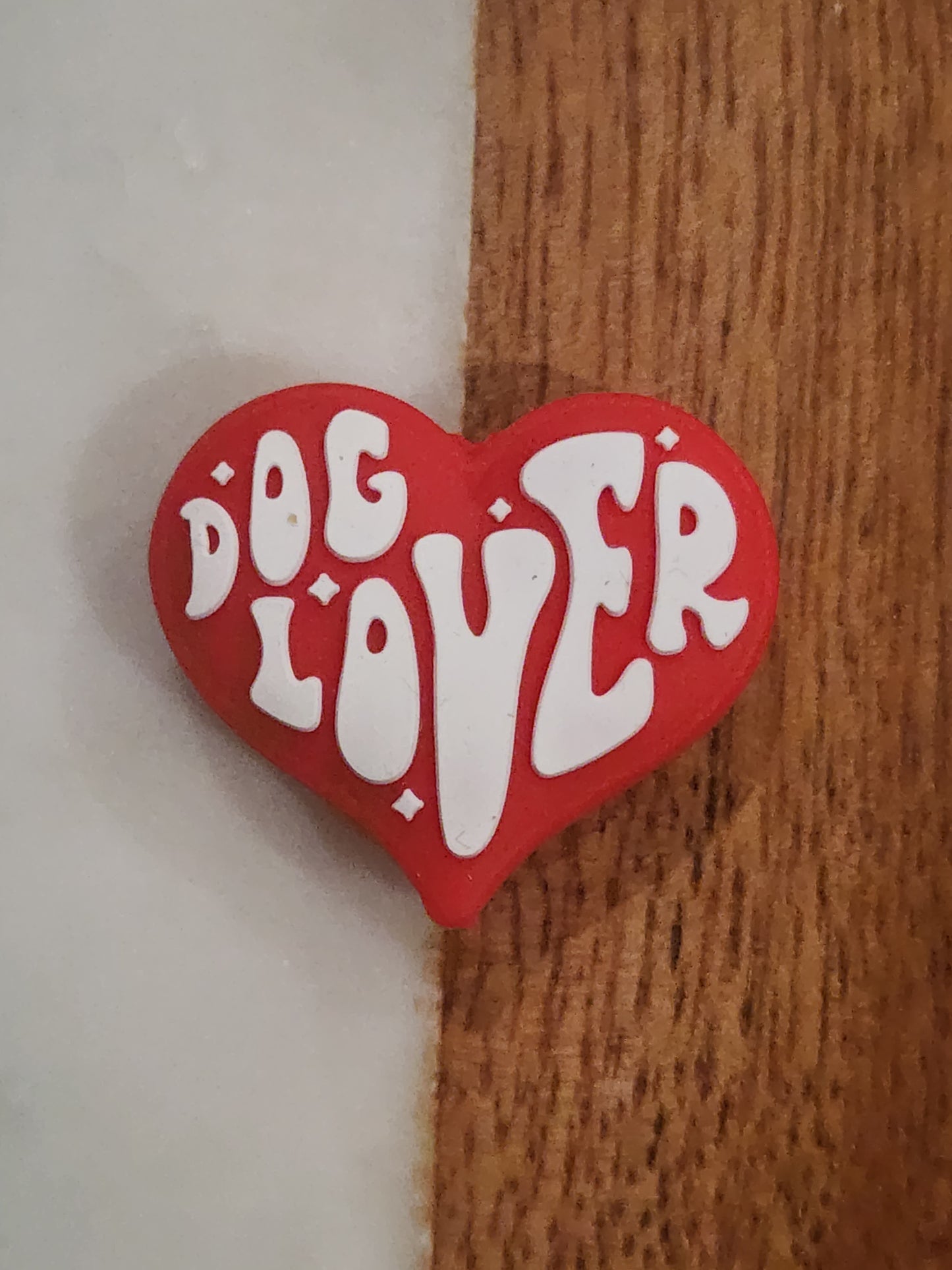 Dog lover silicone focal beads-L8